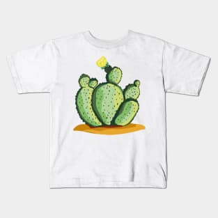 Sunny cactus Kids T-Shirt